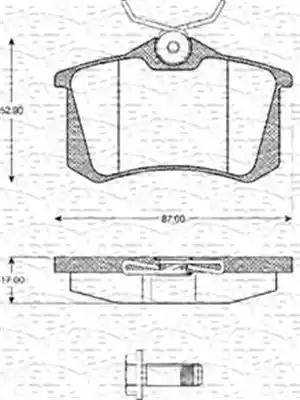 Magneti Marelli 363702161074 - Komplet Pločica, disk-kočnica www.molydon.hr