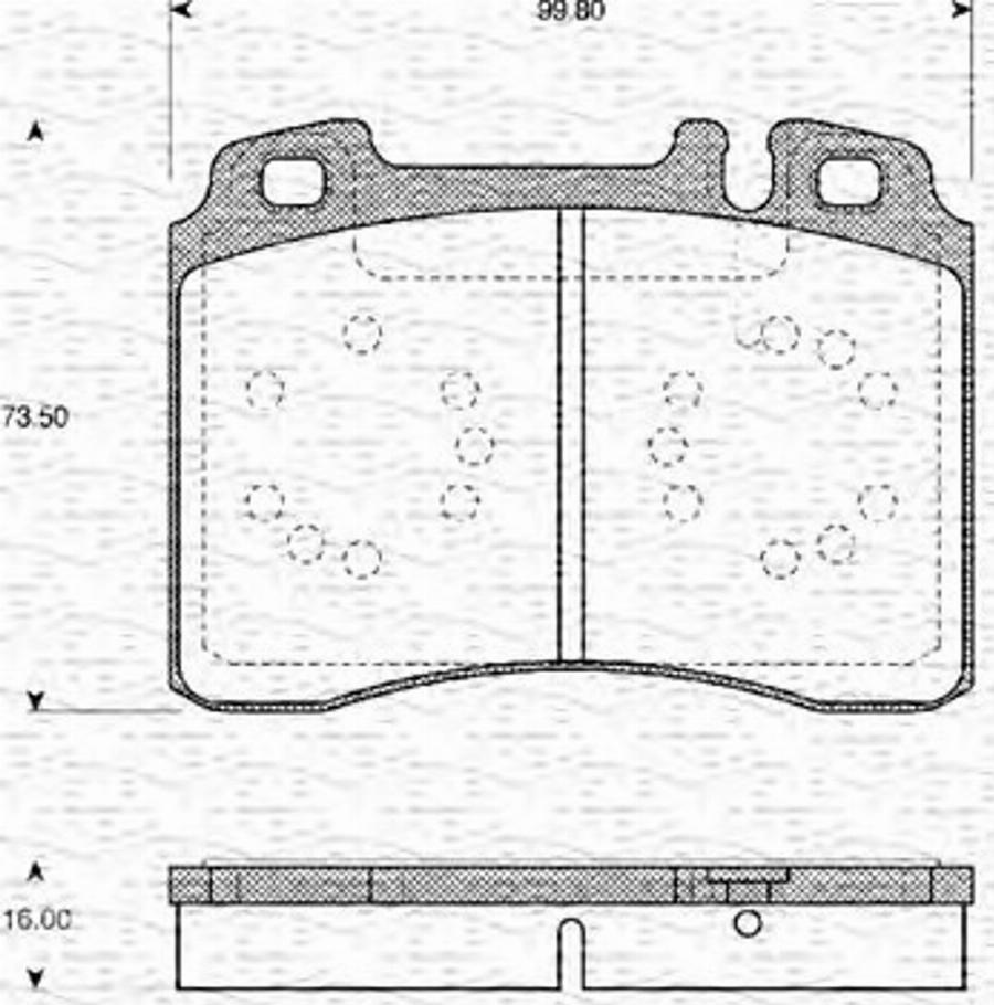 Magneti Marelli 363702161076 - Komplet Pločica, disk-kočnica www.molydon.hr