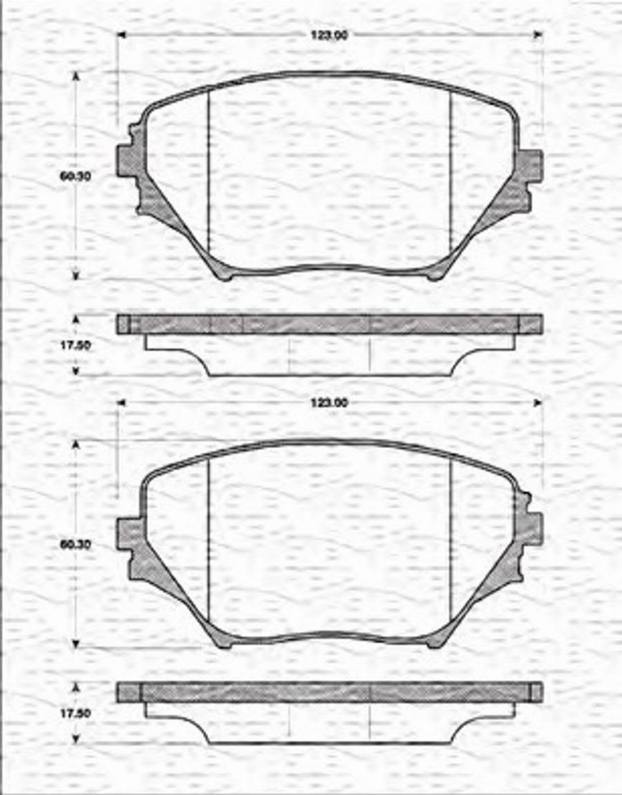 Magneti Marelli 363702161291 - Komplet Pločica, disk-kočnica www.molydon.hr