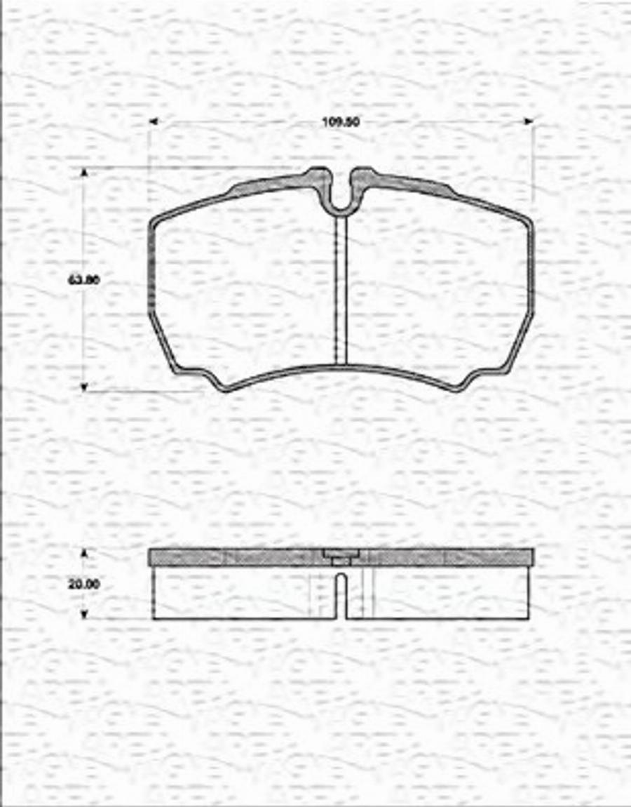 Magneti Marelli 363702161274 - Komplet Pločica, disk-kočnica www.molydon.hr