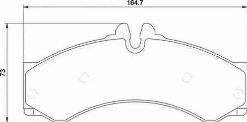 Sangsin Brake SP1277 - Komplet Pločica, disk-kočnica www.molydon.hr