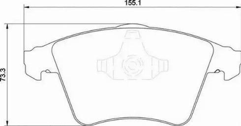 Magneti Marelli 363710201754 - Komplet Pločica, disk-kočnica www.molydon.hr