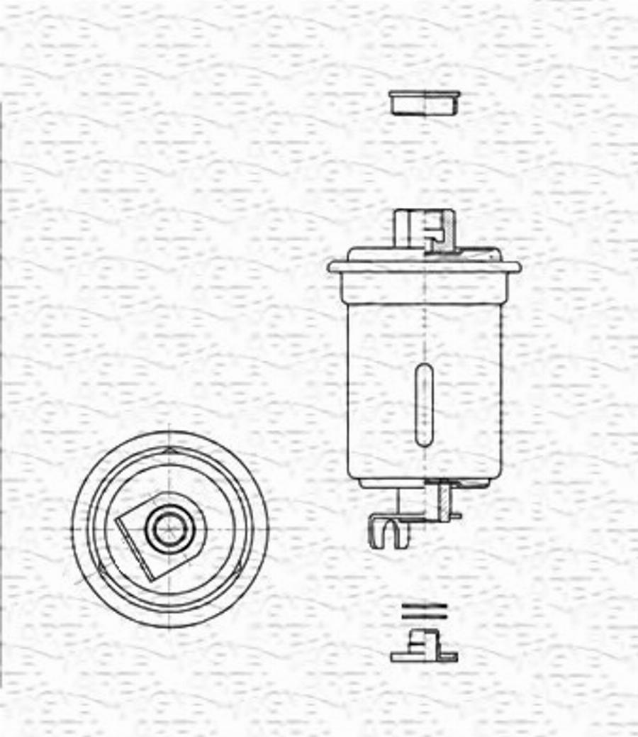 Magneti Marelli 213908908600 - Filter za gorivo www.molydon.hr