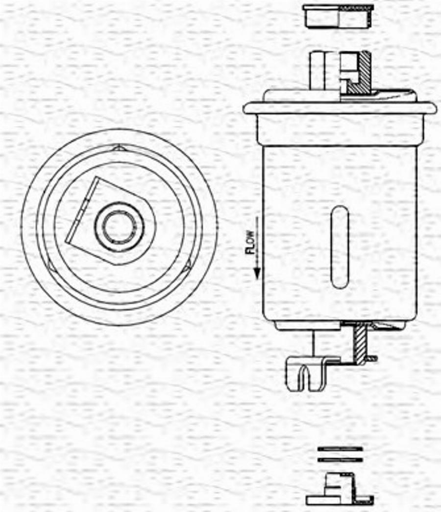 Magneti Marelli 213908908320 - Filter za gorivo www.molydon.hr