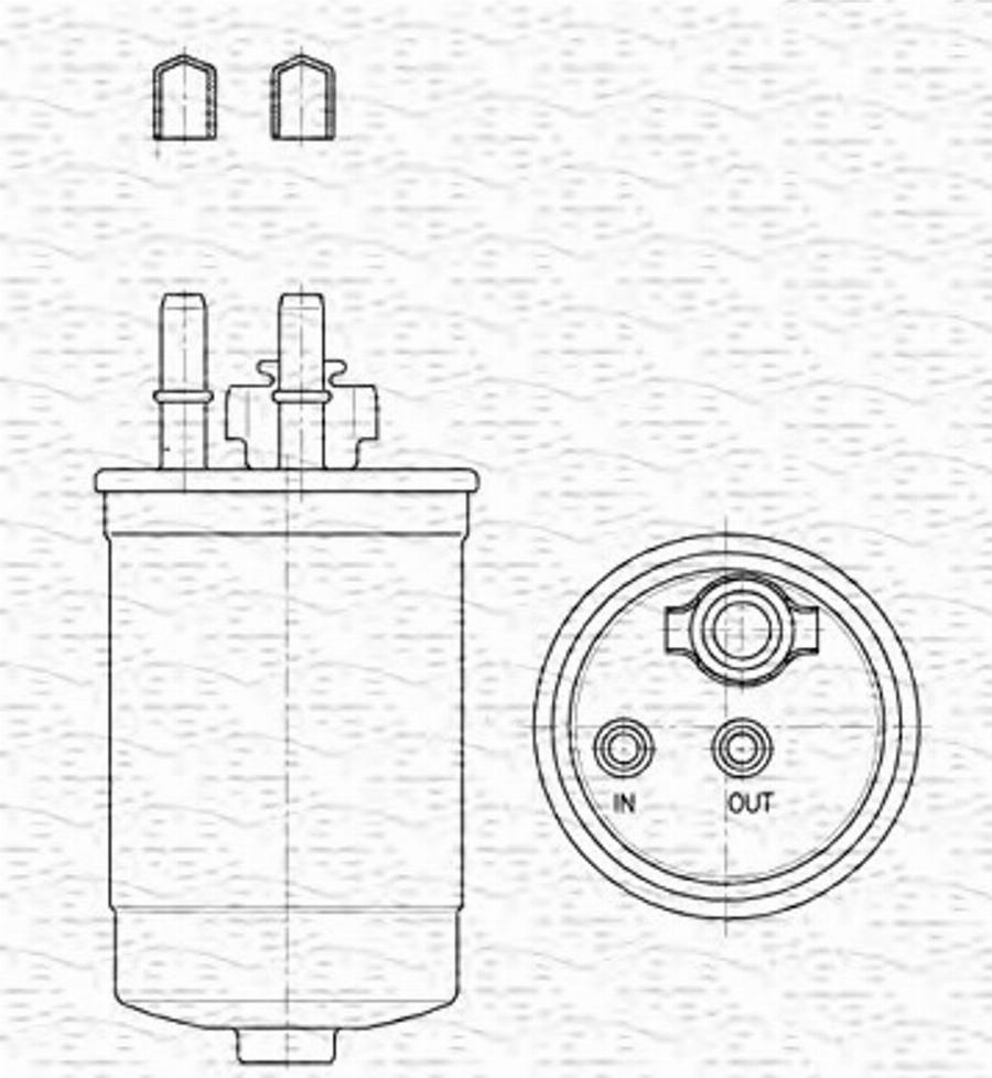 Magneti Marelli 213908552000 - Filter za gorivo www.molydon.hr