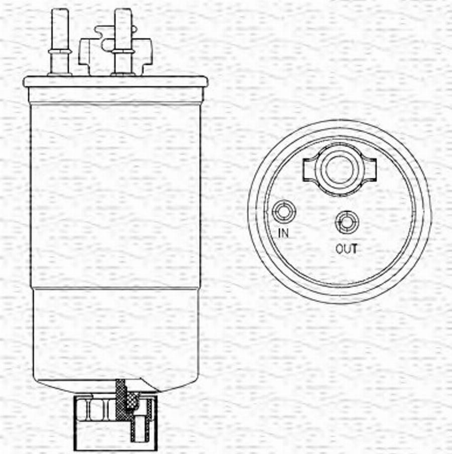 Magneti Marelli 213908536000 - Filter za gorivo www.molydon.hr