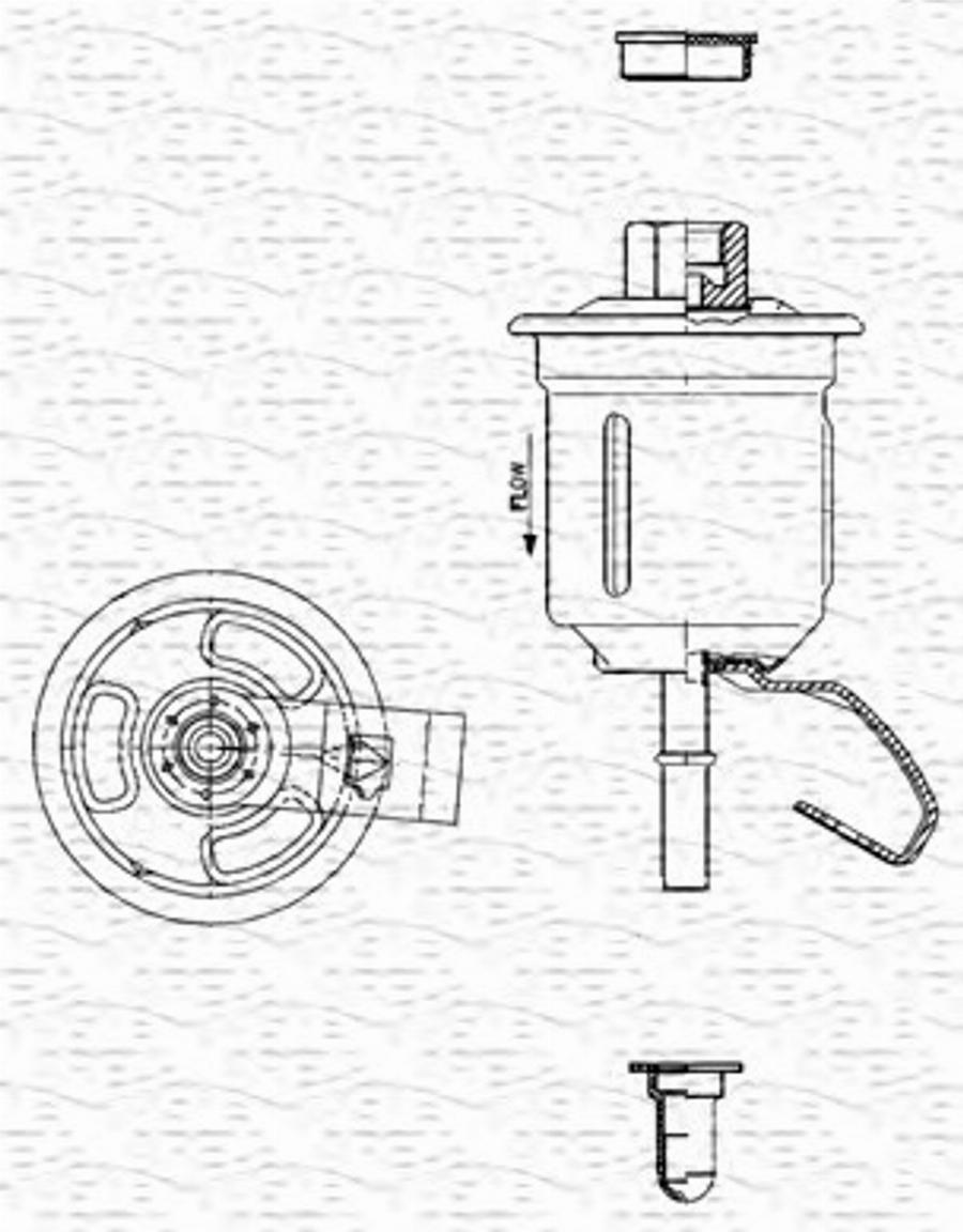 Magneti Marelli 213908307600 - Filter za gorivo www.molydon.hr