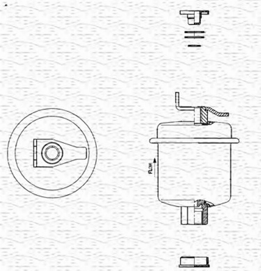 Magneti Marelli 213908720000 - Filter za gorivo www.molydon.hr