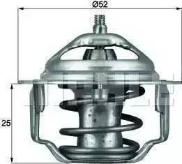 TAMA W52SE-82 - Termostat, rashladna tekućinu www.molydon.hr