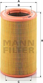 Mann-Filter C 14 115 - Filter za zrak www.molydon.hr