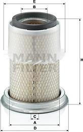 Mann-Filter C 14 123 - Filter za zrak www.molydon.hr