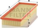 Mann-Filter C 39 160/1 - Filter za zrak www.molydon.hr