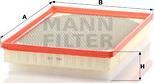 Mann-Filter C 36 172 - Filter za zrak www.molydon.hr