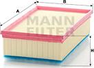 Mann-Filter C 30 190 - Filter za zrak www.molydon.hr