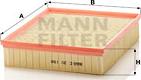 Mann-Filter C 30 198 - Filter za zrak www.molydon.hr