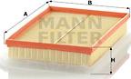 Mann-Filter C 30 125/3 - Filter za zrak www.molydon.hr