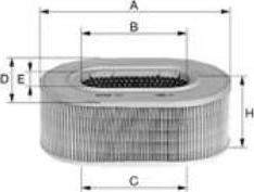 Mann-Filter C3842 - Filter za zrak www.molydon.hr