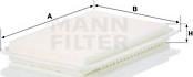 Mann-Filter C 3220 - Filter za zrak www.molydon.hr