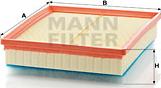 Mann-Filter C 29 168 - Filter za zrak www.molydon.hr