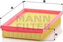 Mann-Filter C 2463 - Filter za zrak www.molydon.hr