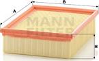 Mann-Filter C 24 105 - Filter za zrak www.molydon.hr