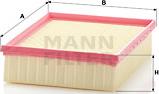 Mann-Filter C 24 123/2 - Filter za zrak www.molydon.hr