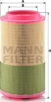 Mann-Filter C 24 745/1 - Filter za zrak www.molydon.hr