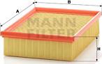 Mann-Filter C 25 114 - Filter za zrak www.molydon.hr