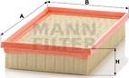 Mann-Filter C 2579 - Filter za zrak www.molydon.hr