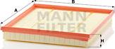 Mann-Filter C 28 125 - Filter za zrak www.molydon.hr