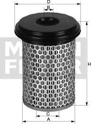 Mann-Filter C 23 690 - Filter za zrak www.molydon.hr