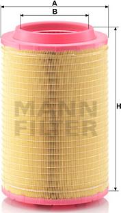 Mann-Filter C 27 998/5 - Filter za zrak www.molydon.hr