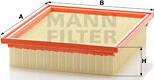 Mann-Filter C 27 154/1 - Filter za zrak www.molydon.hr