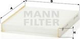 Mann-Filter CU 16 001 - Filter kabine www.molydon.hr