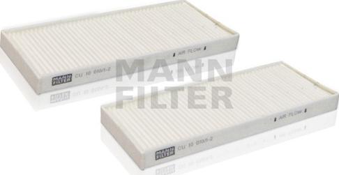 Mann-Filter CU 10 010/1-2 - Filter kabine www.molydon.hr