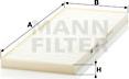 Mann-Filter CU 3935 - Filter kabine www.molydon.hr