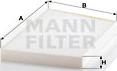 Mann-Filter CU 3461/1 - Filter kabine www.molydon.hr