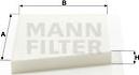 Mann-Filter CU 3461 - Filter kabine www.molydon.hr