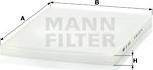Mann-Filter CU 3059 - Filter kabine www.molydon.hr