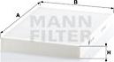 Mann-Filter CU 3037 - Filter kabine www.molydon.hr