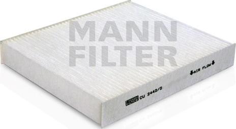 Mann-Filter CU 2442/2 - Filter kabine www.molydon.hr