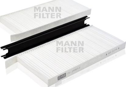 Mann-Filter CU 2418/1-2 - Filter kabine www.molydon.hr