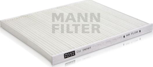 Mann-Filter CU 2434/1 - Filter kabine www.molydon.hr