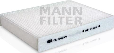 Mann-Filter CU 2433/1 - Filter kabine www.molydon.hr