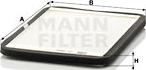 Mann-Filter CU 2424 - Filter kabine www.molydon.hr