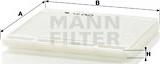 Mann-Filter CU 2425 - Filter kabine www.molydon.hr