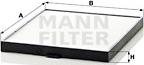 Mann-Filter CU 2640 - Filter kabine www.molydon.hr