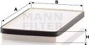 Mann-Filter CU 2650 - Filter kabine www.molydon.hr