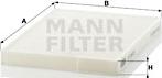 Mann-Filter CU 2620 - Filter kabine www.molydon.hr