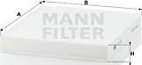 Mann-Filter CU 2141 - Filter kabine www.molydon.hr